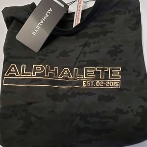 New alphalete long sleeve crop